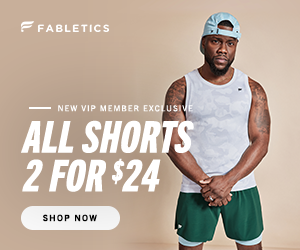 Fabletics – Get 2 Men's Shorts for just $24! - FamilySavings